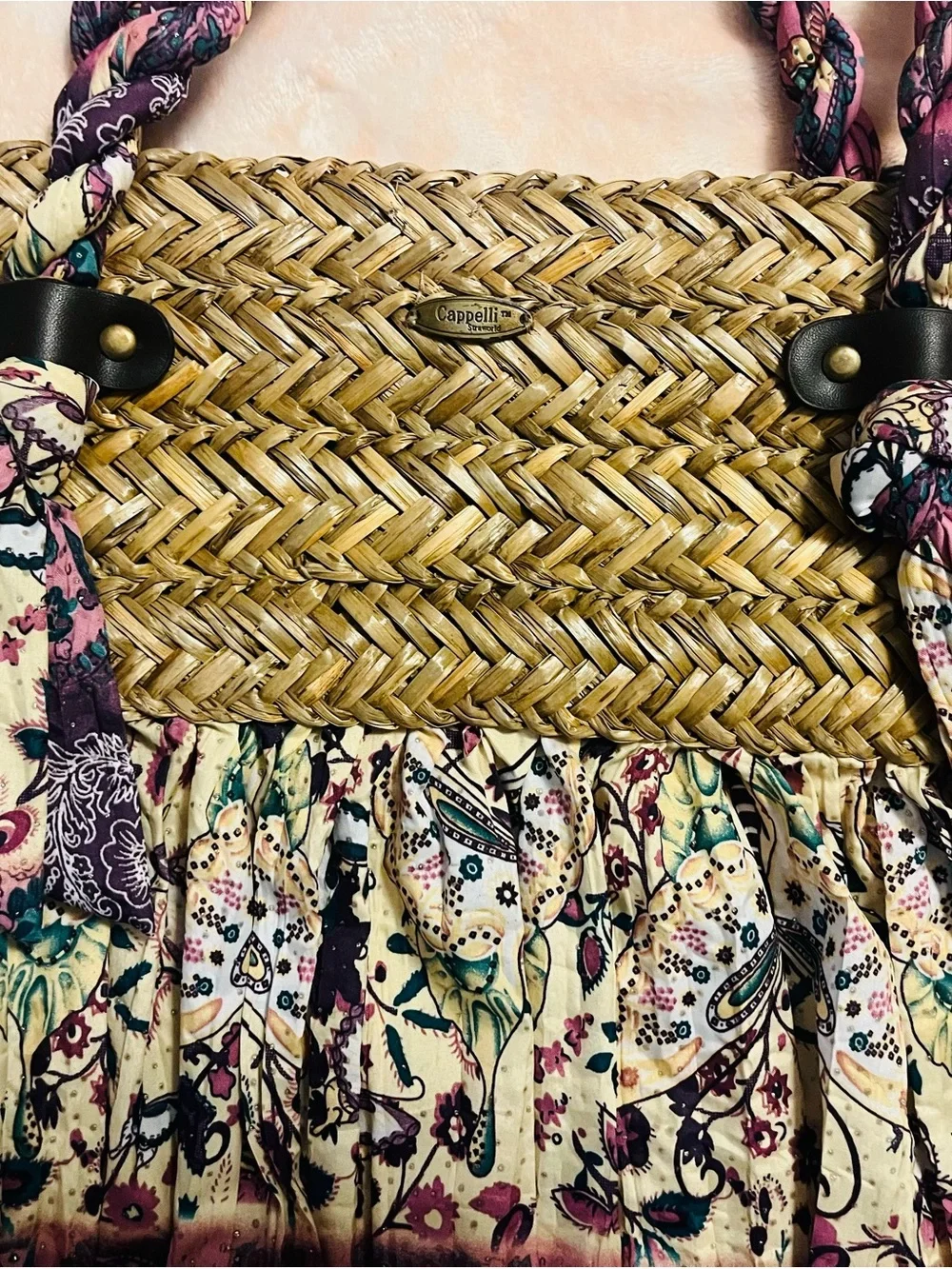 Cappelli Straworld woven straw
